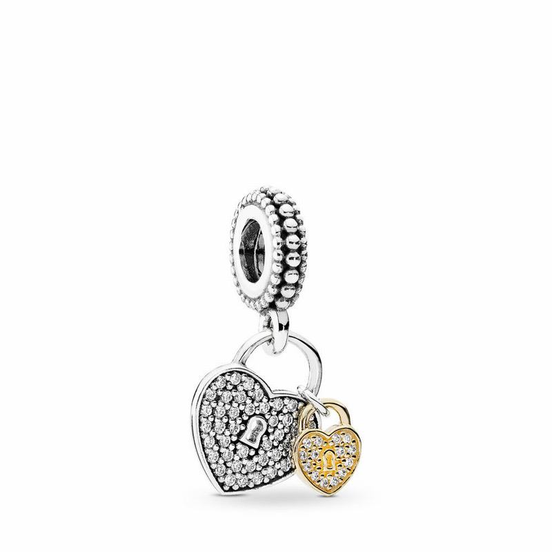 Pandora Love Locks Dangle Charm Egypt GS3870219